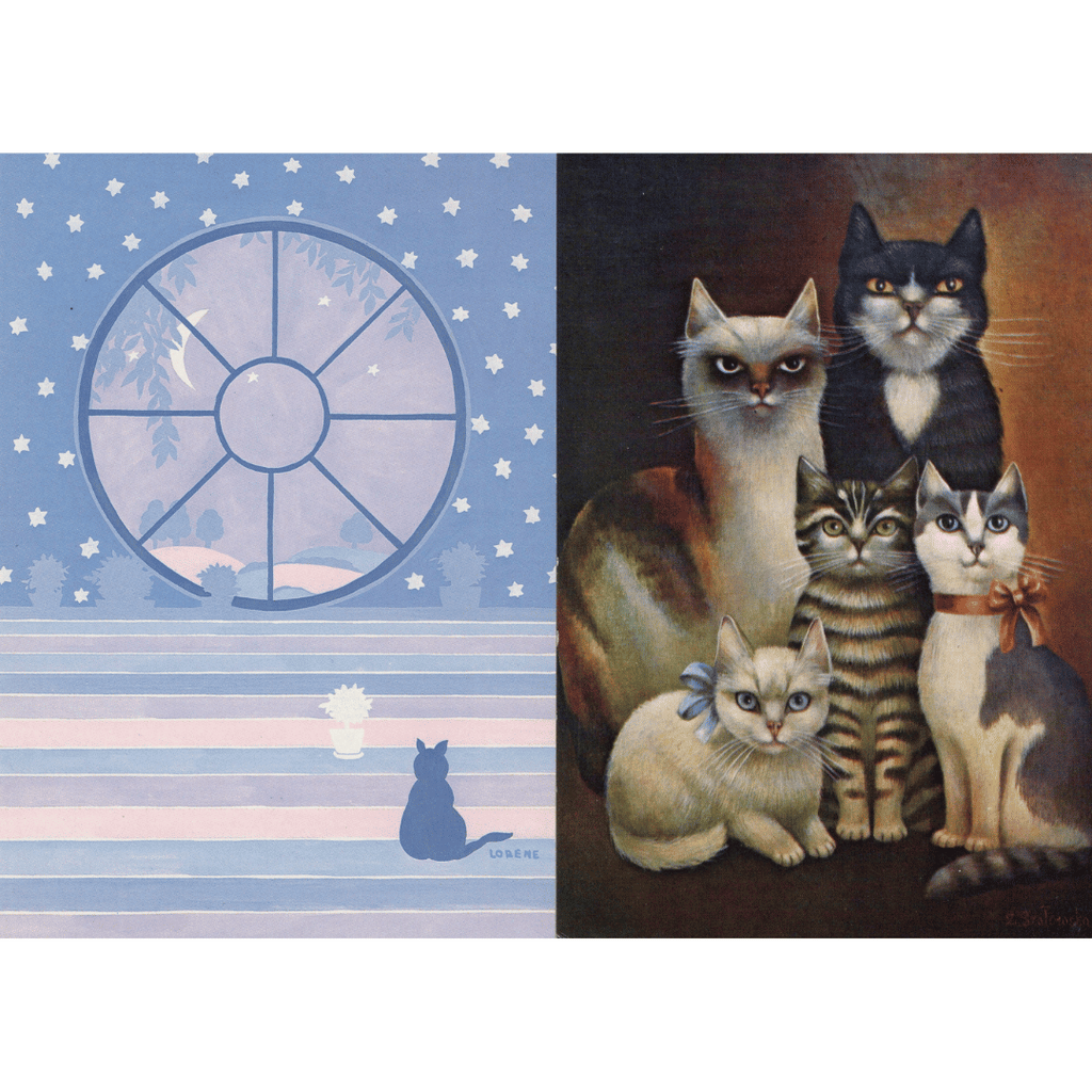 Postkarten aus der Kunst, 2 Varianten