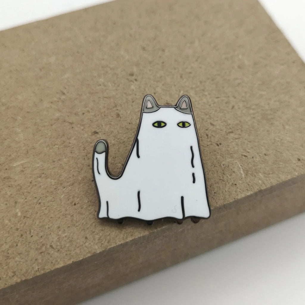 Pin "Ghost Cat" aus Emaille Sir Mittens