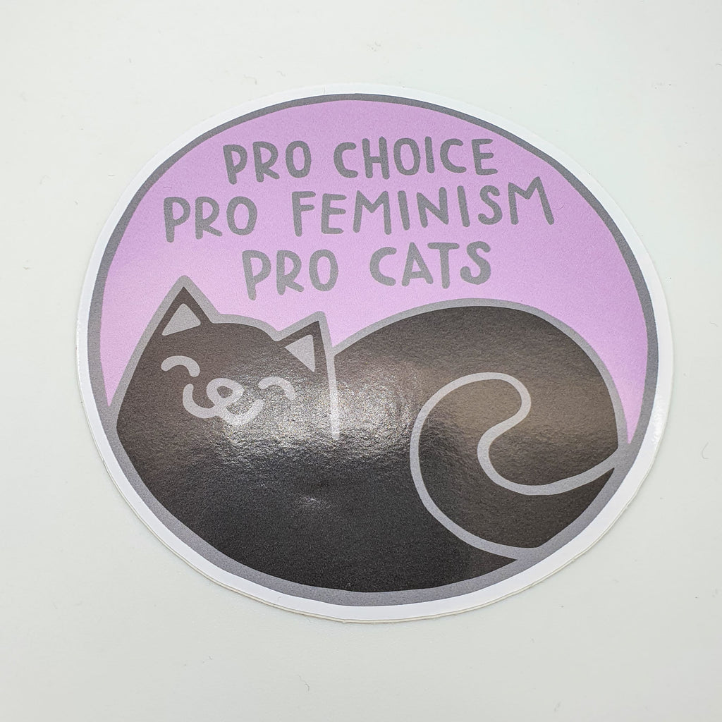 Vinyl-Sticker "Pro Cats", 2 Varianten Sir Mittens