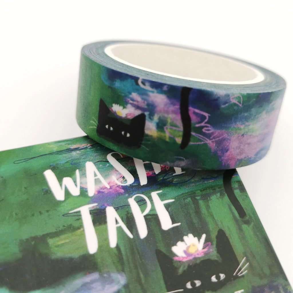 Washi-Tape "Clawed Monet" zum Dekorieren Sir Mittens