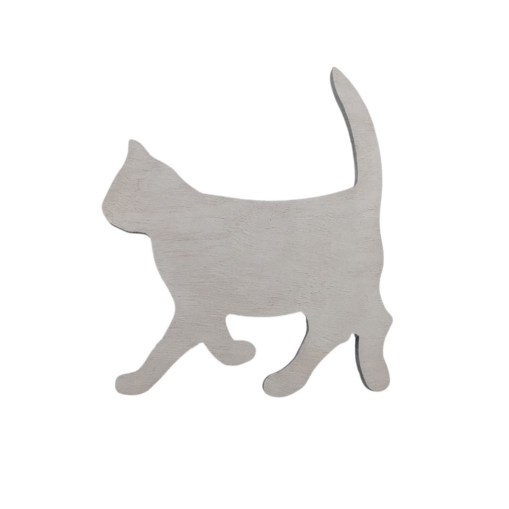 Minimalistischer Katzenmagnet aus Schweden, 3 Farben