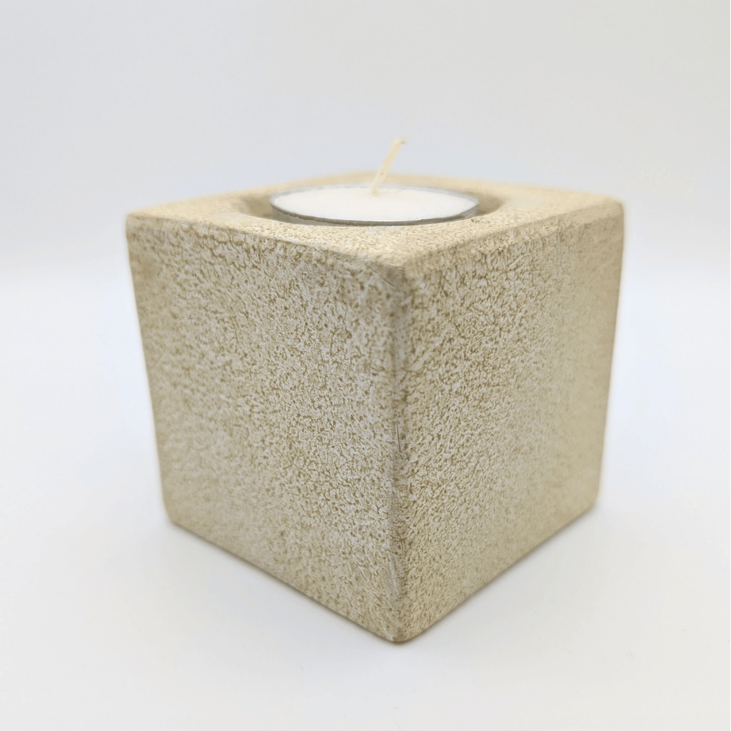 Keramik-Teelichthalter mit Katzenmotiven, 3 Varianten