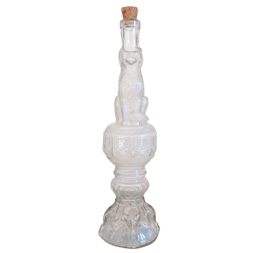 Antike Glasflasche von Legras, Frankreich, um 1900