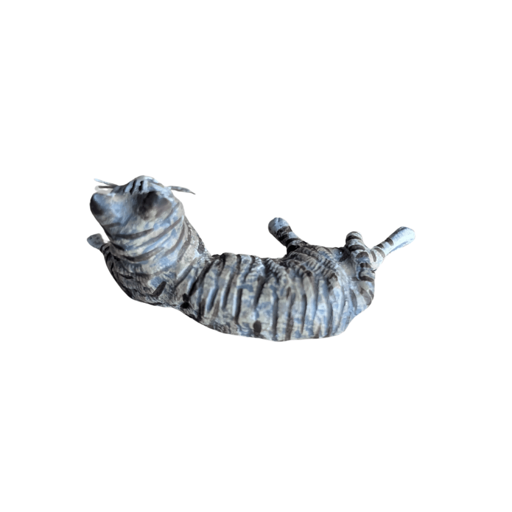 Antike kaltbemalte Wiener Bronze Katzenfiguren, 3 Varianten