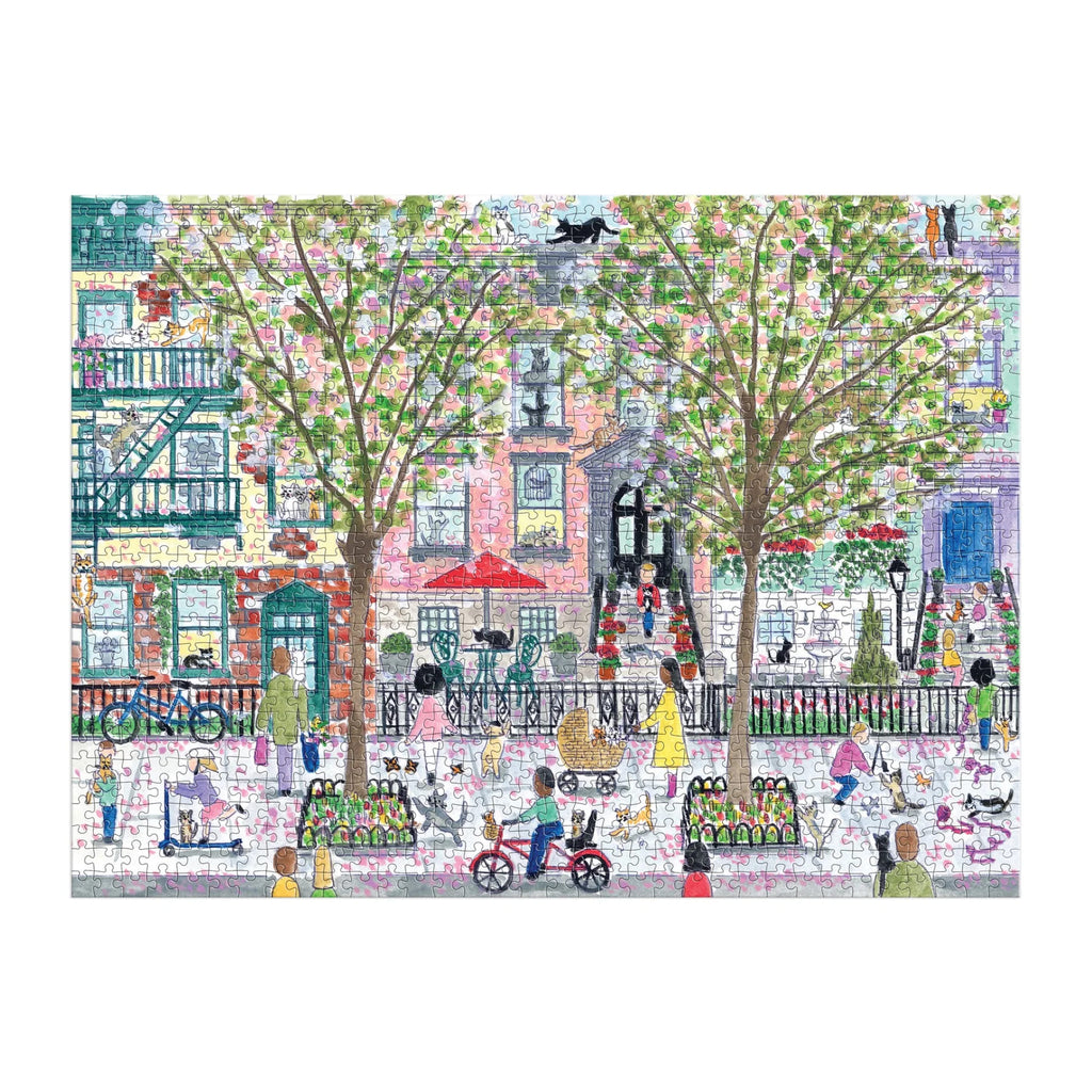 Puzzle "Cats in the City" mit 1000 Teilen