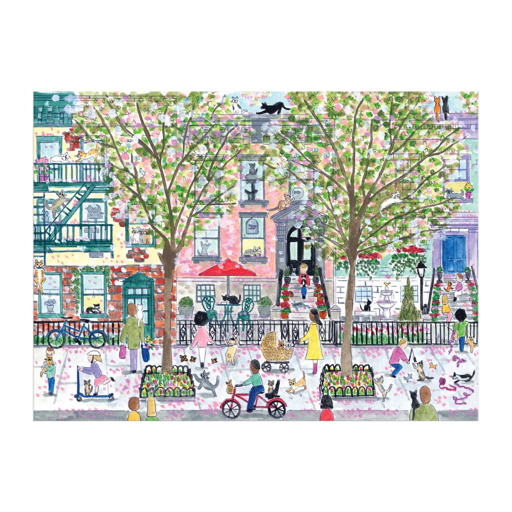Puzzle "Cats in the City" mit 1000 Teilen