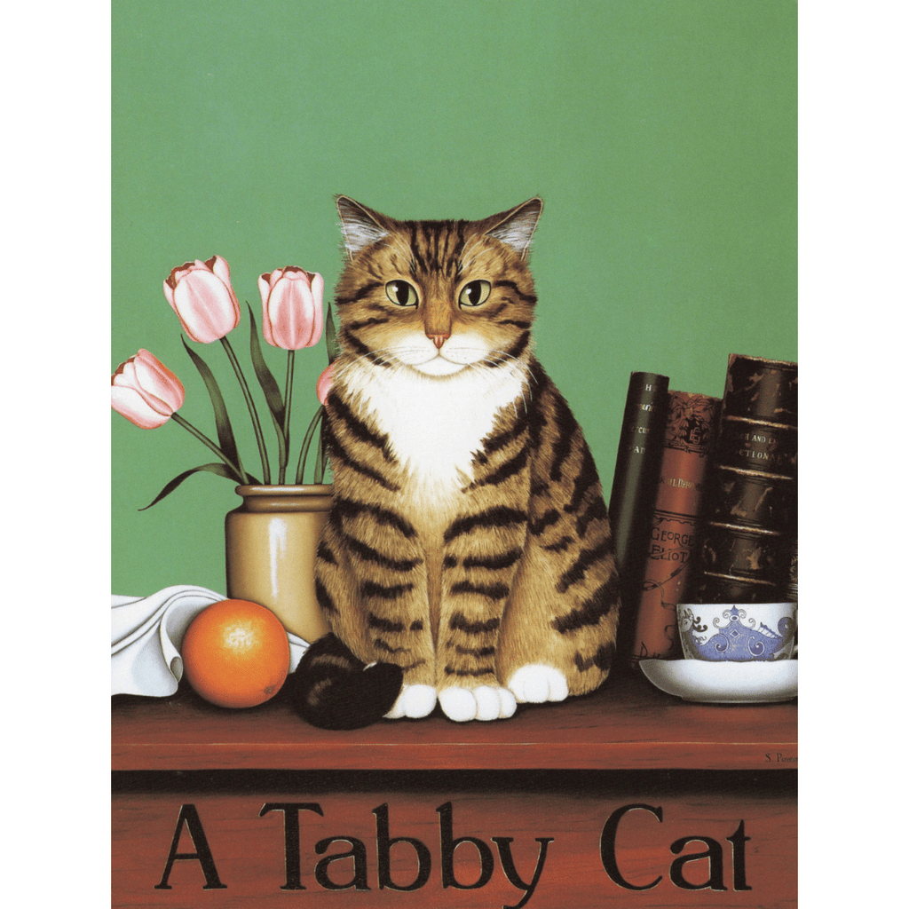 Grußkarten mit Katzenmotiven von Susan Powers, 4 Varianten