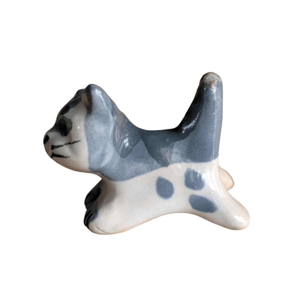 Handgemachte Katzenfiguren, 4 Varianten