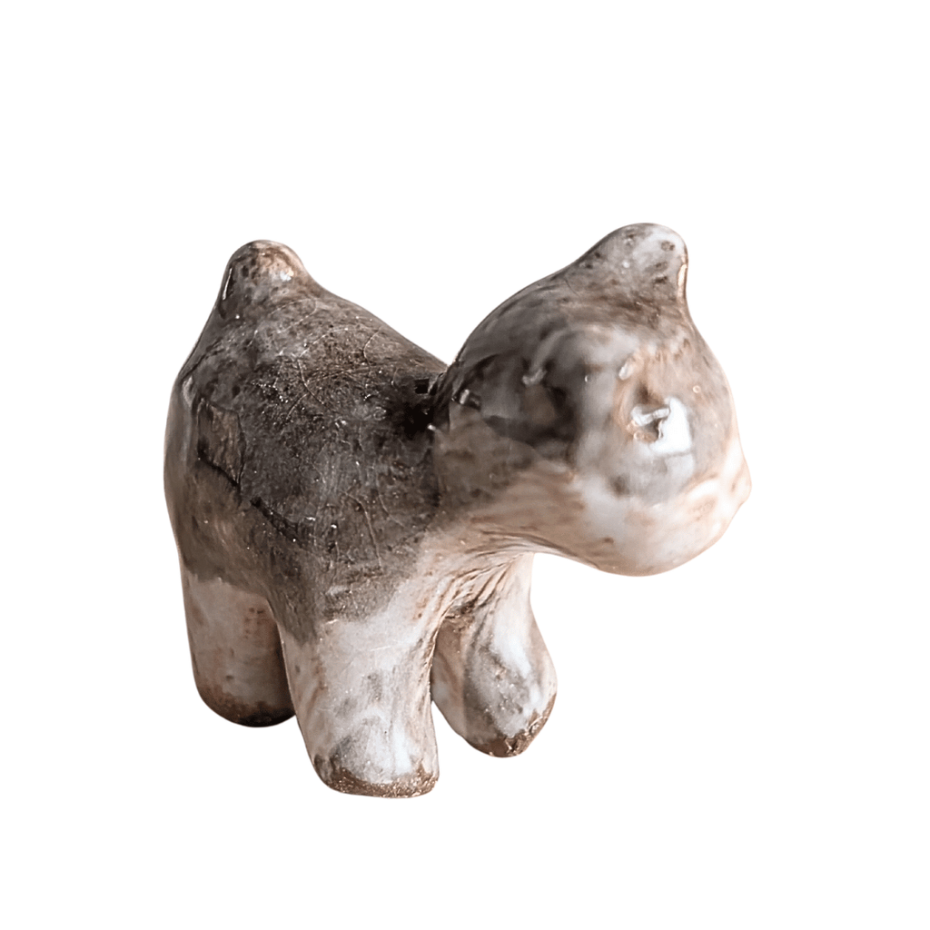 Handgemachte Katzenfiguren, 4 Varianten