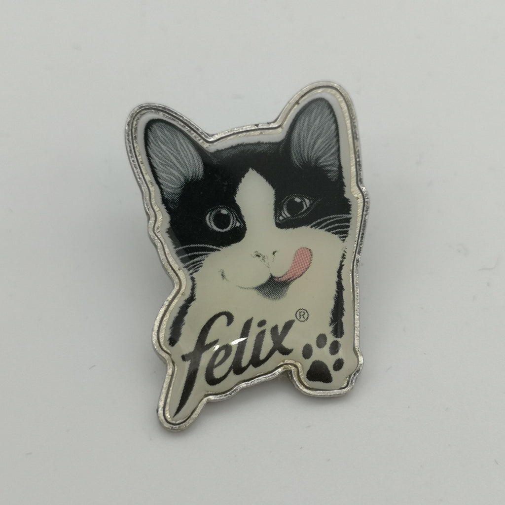 Katzen-Pin aus der Werbung