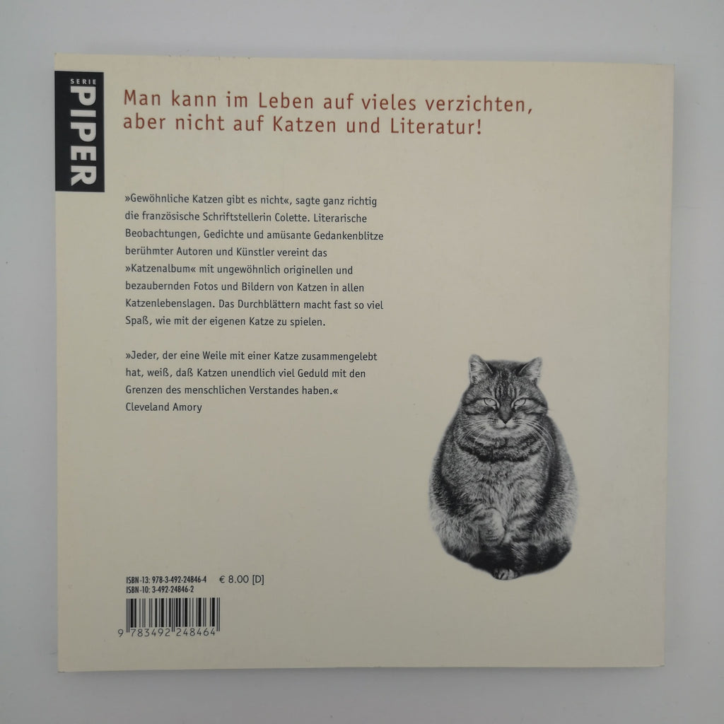 Literatur-Buch "Das Katzenalbum"