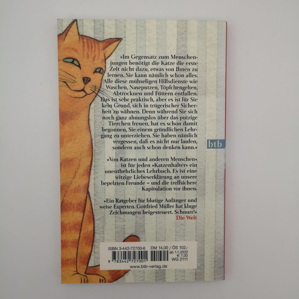 Buch "Von Katzen und anderen Menschen"