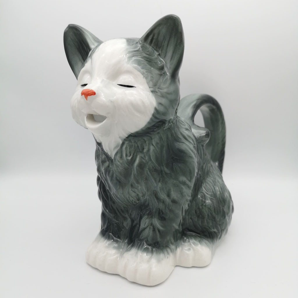 Katzenkanne aus Keramik