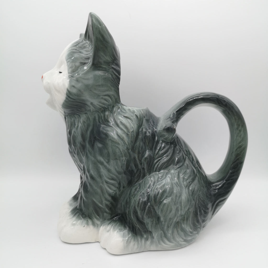 Katzenkanne aus Keramik