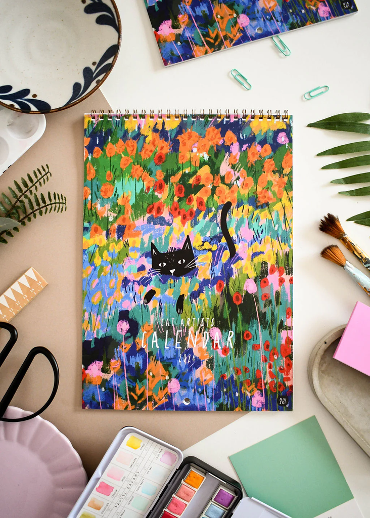 Kalender "Cats in Art" 2024
