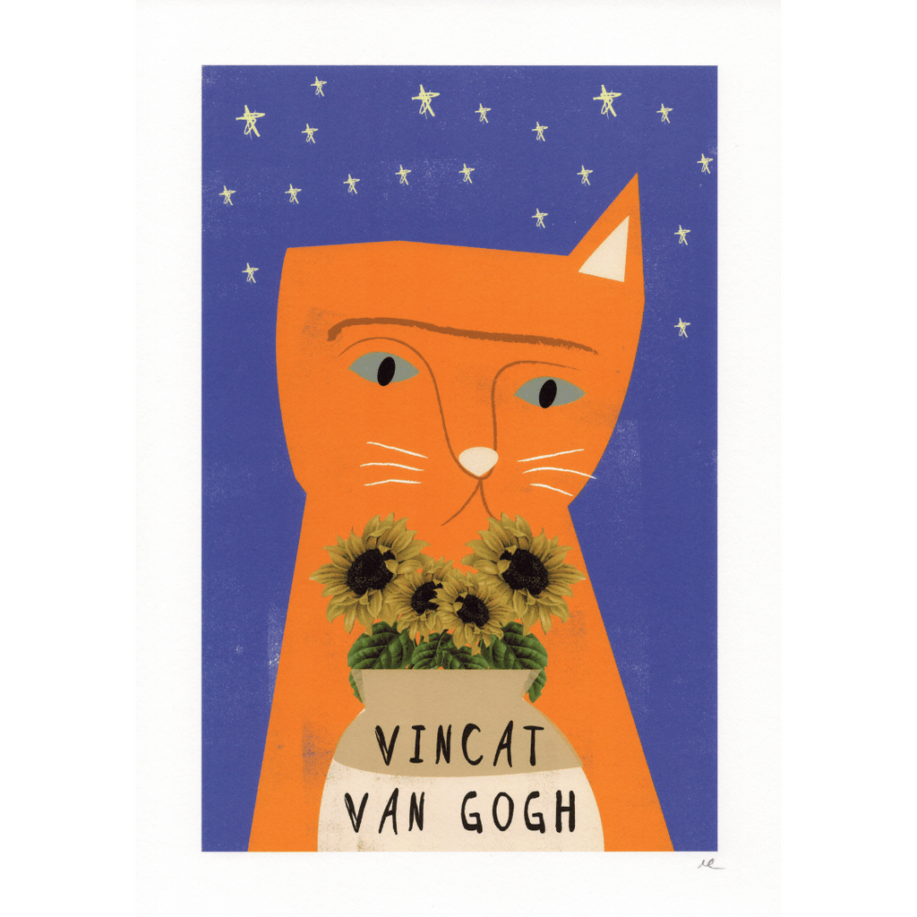 Kunstdruck Vincat van Gogh, A4-Print