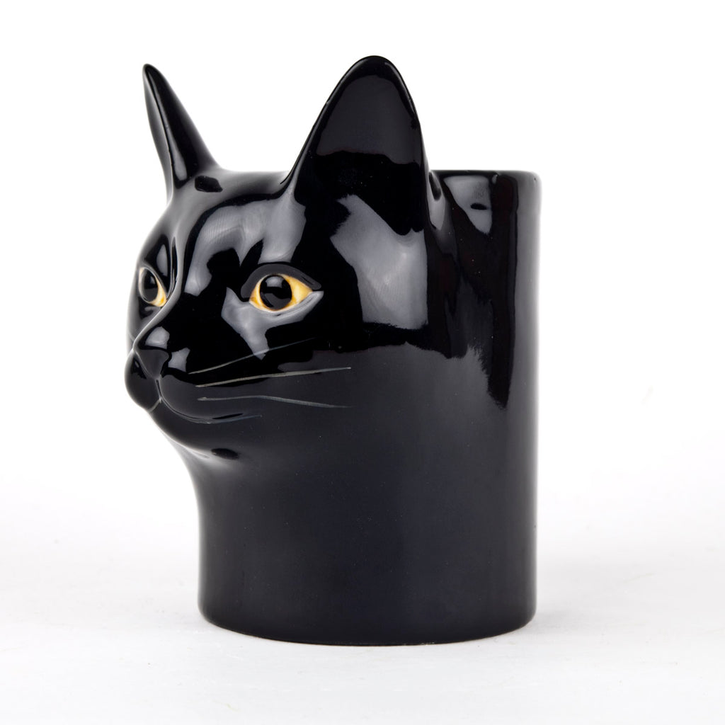 Stiftetopf Katze Lucky Quail Ceramics