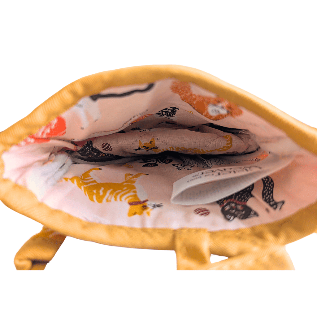 Mini-Topfhandschuhe mit Katzenmotiven