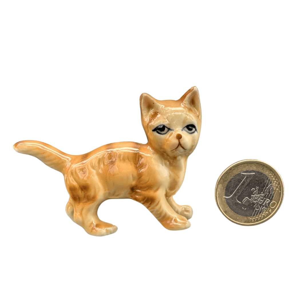 Mittelgroße Setzkasten-Katzenfiguren, 5 Varianten