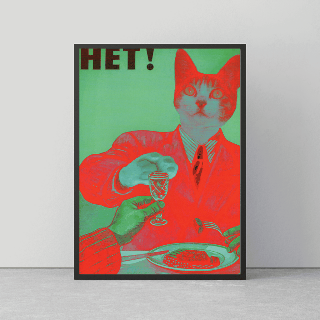 Poster "Business Cat" (A4)