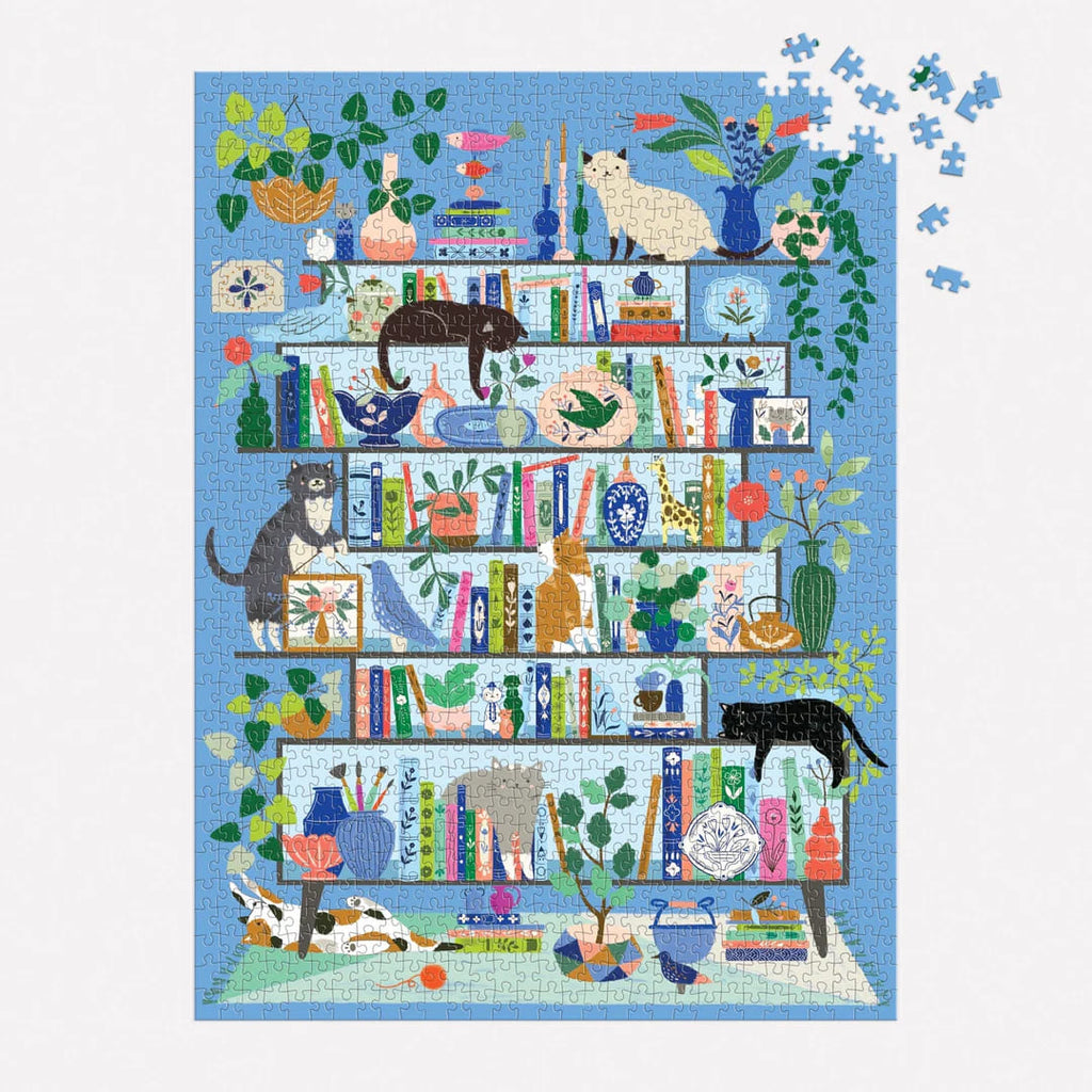Puzzle "Purrfect Nook" mit 1000 Teilen