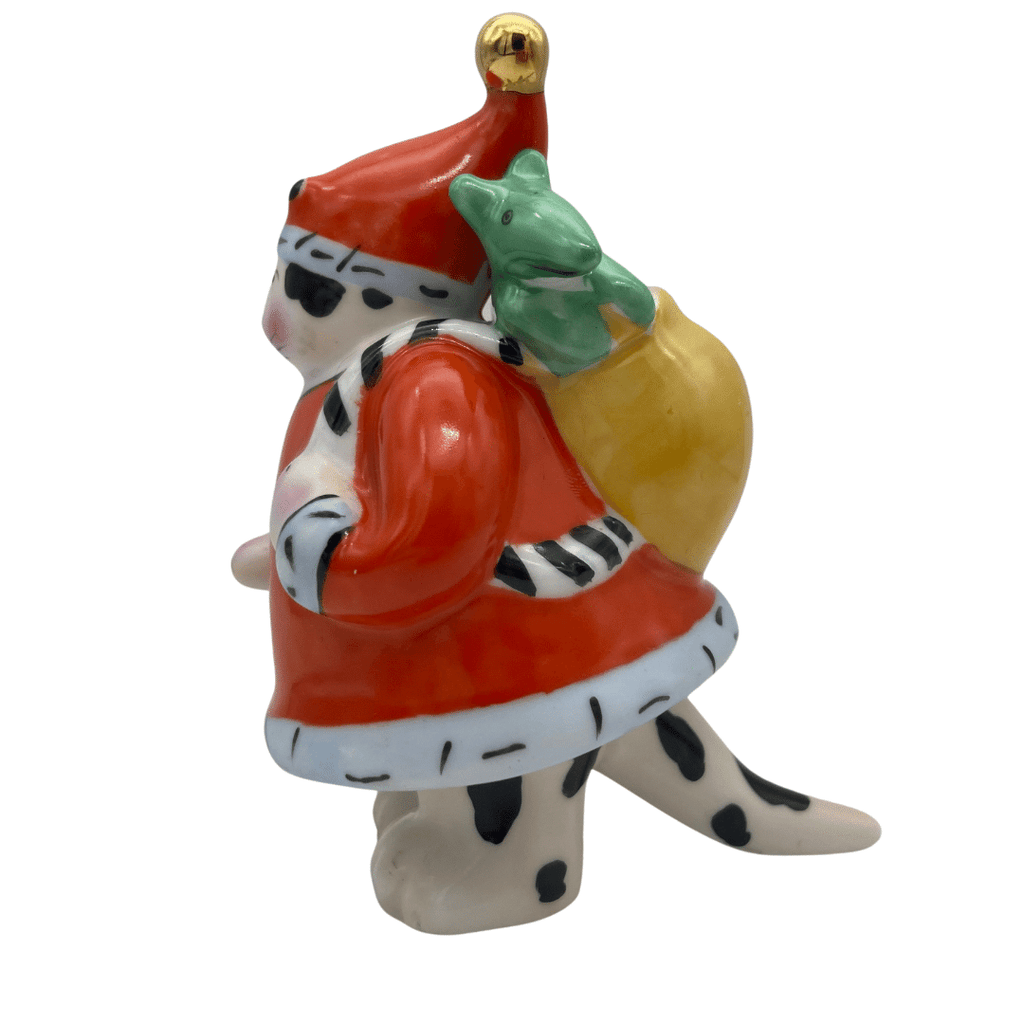 Rare Villeroy & Boch Weihnachtsmann-Katze, Animal Park