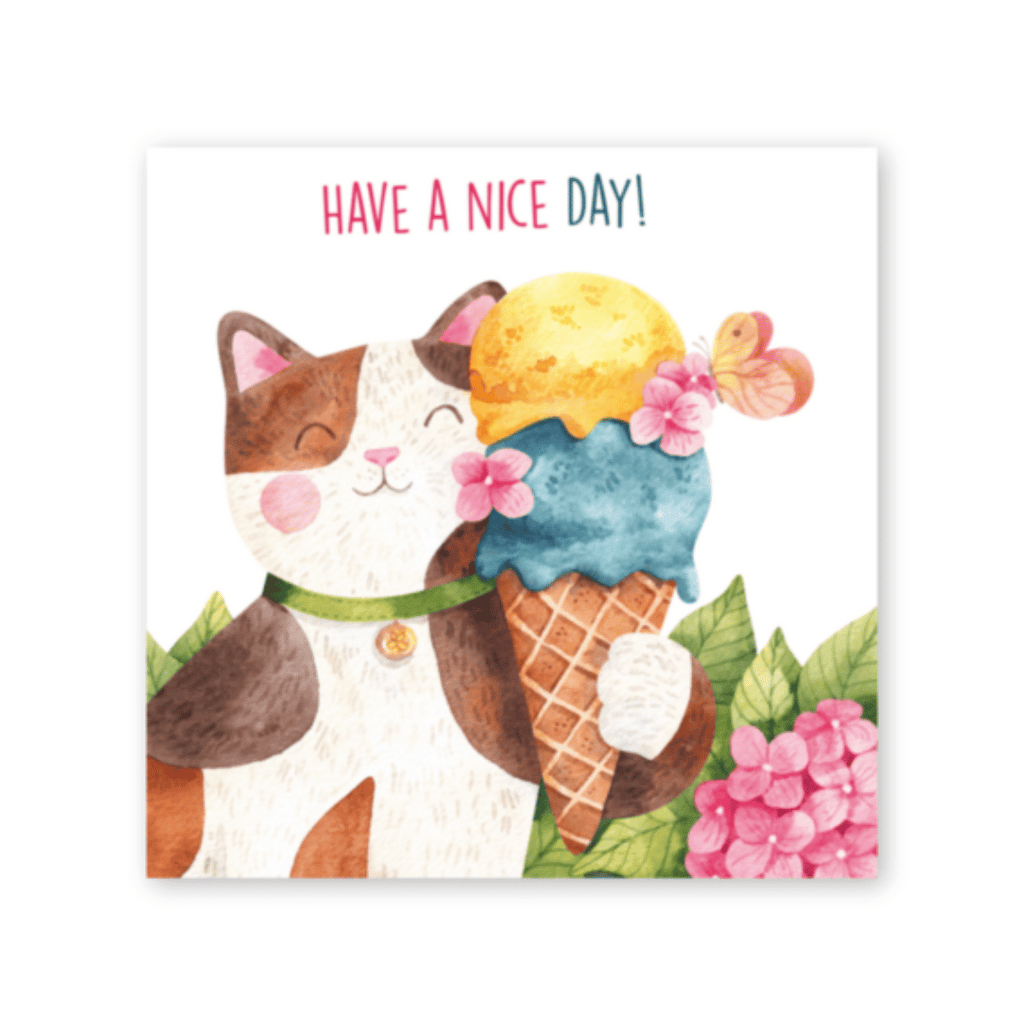 Grußkarte "Have a nice day!"