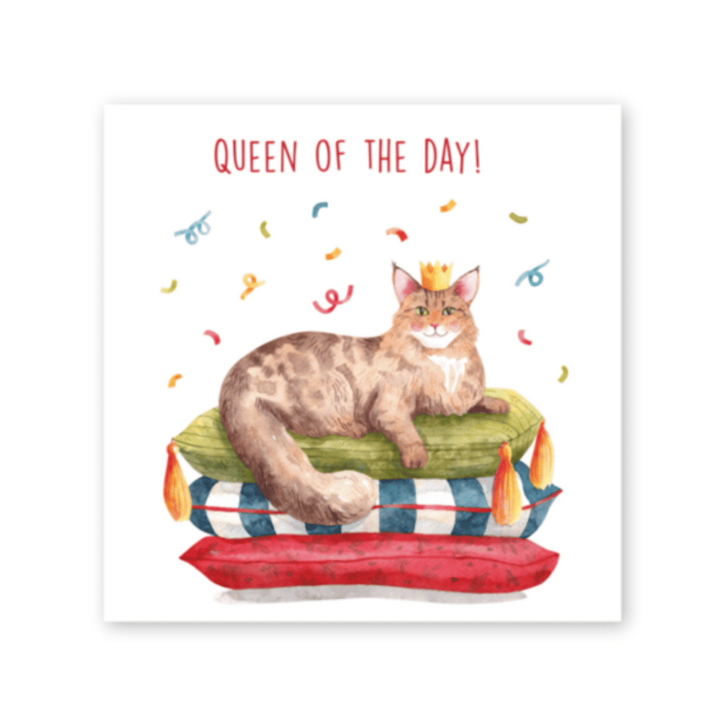 Grußkarte "Queen of the Day"