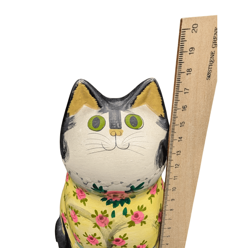 Seltene Katzen-Keramik nach Joan de Bethel (18 cm), 2 Varianten