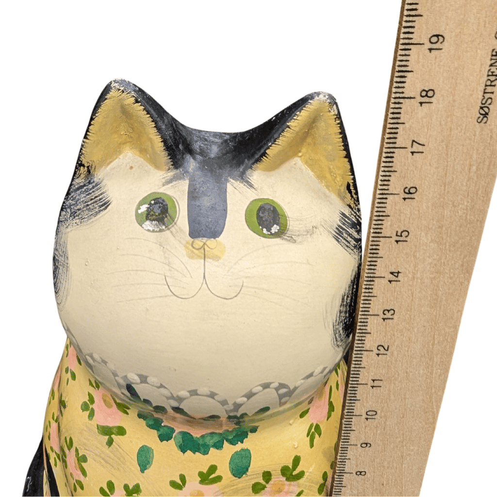 Seltene Katzen-Keramik nach Joan de Bethel (18 cm), 2 Varianten