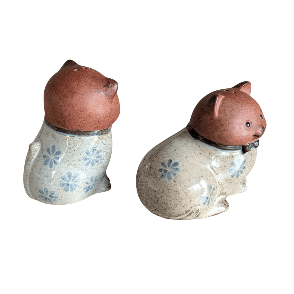 Seltene Salz- und Pfefferstreuer aus Steinzeug, Ibuki Oriental Art