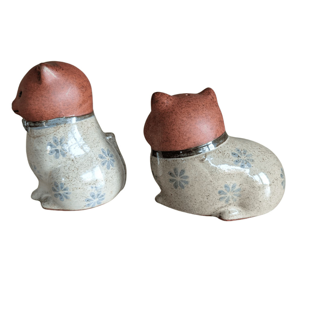 Seltene Salz- und Pfefferstreuer aus Steinzeug, Ibuki Oriental Art