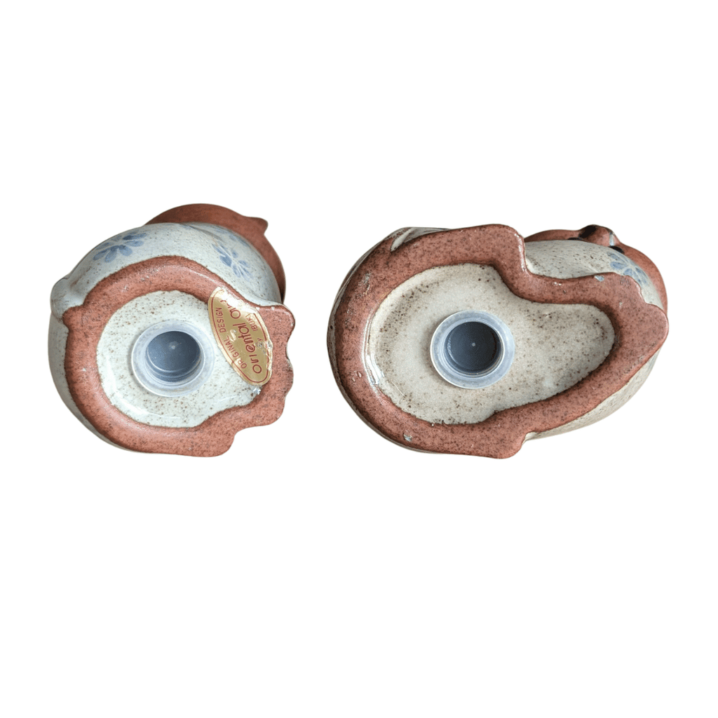 Seltene Salz- und Pfefferstreuer aus Steinzeug, Ibuki Oriental Art