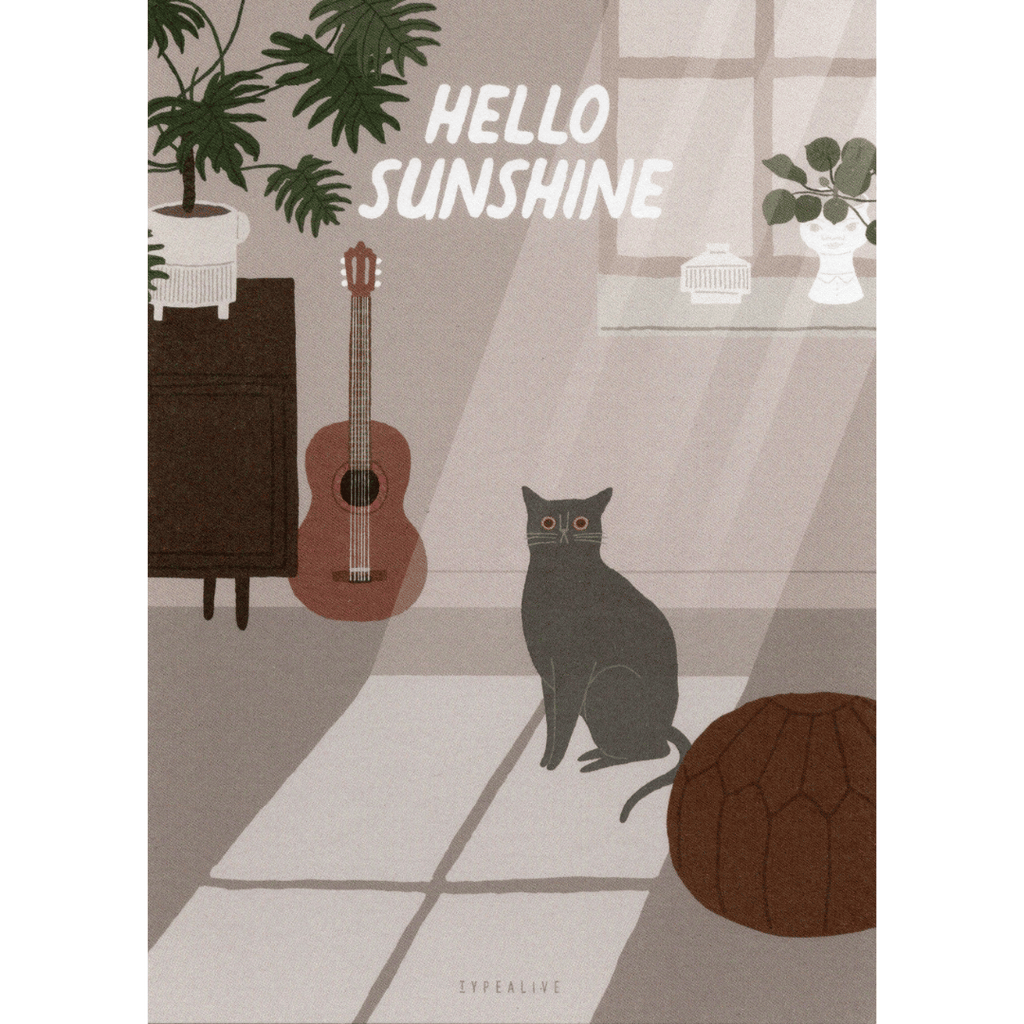 Postkarte "Hello Sunshine"