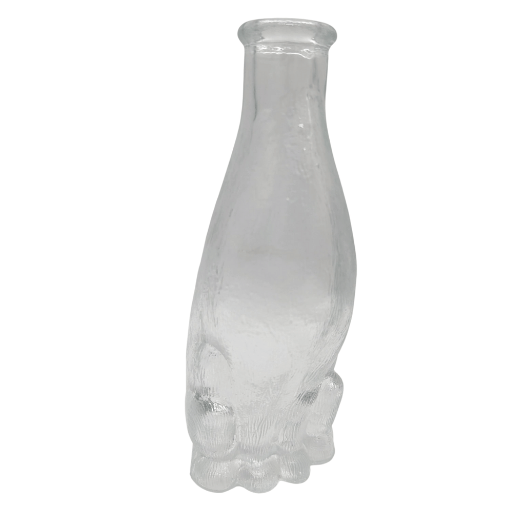 Vintage Empoli Glasflasche Katze, Dekanter transparent