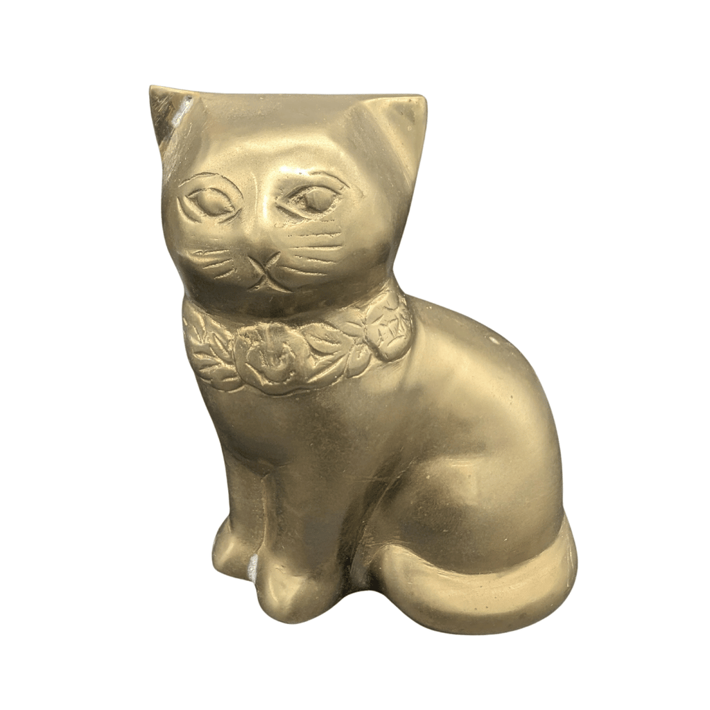 Vintage Messingkatze, 2 Varianten
