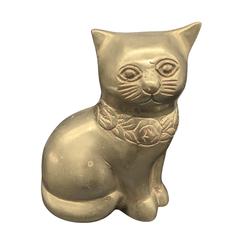 Vintage Messingkatze, 2 Varianten