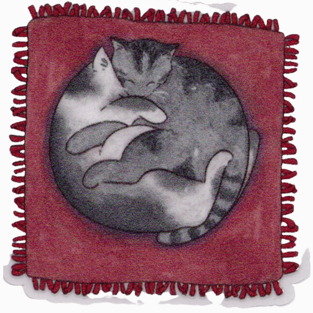 Vinyl-Sticker mit Katzenmotiven, 3 Varianten