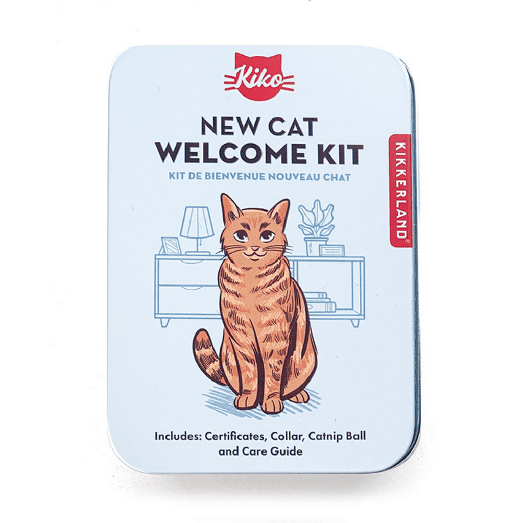 Willkommens-Kit für eine Katze