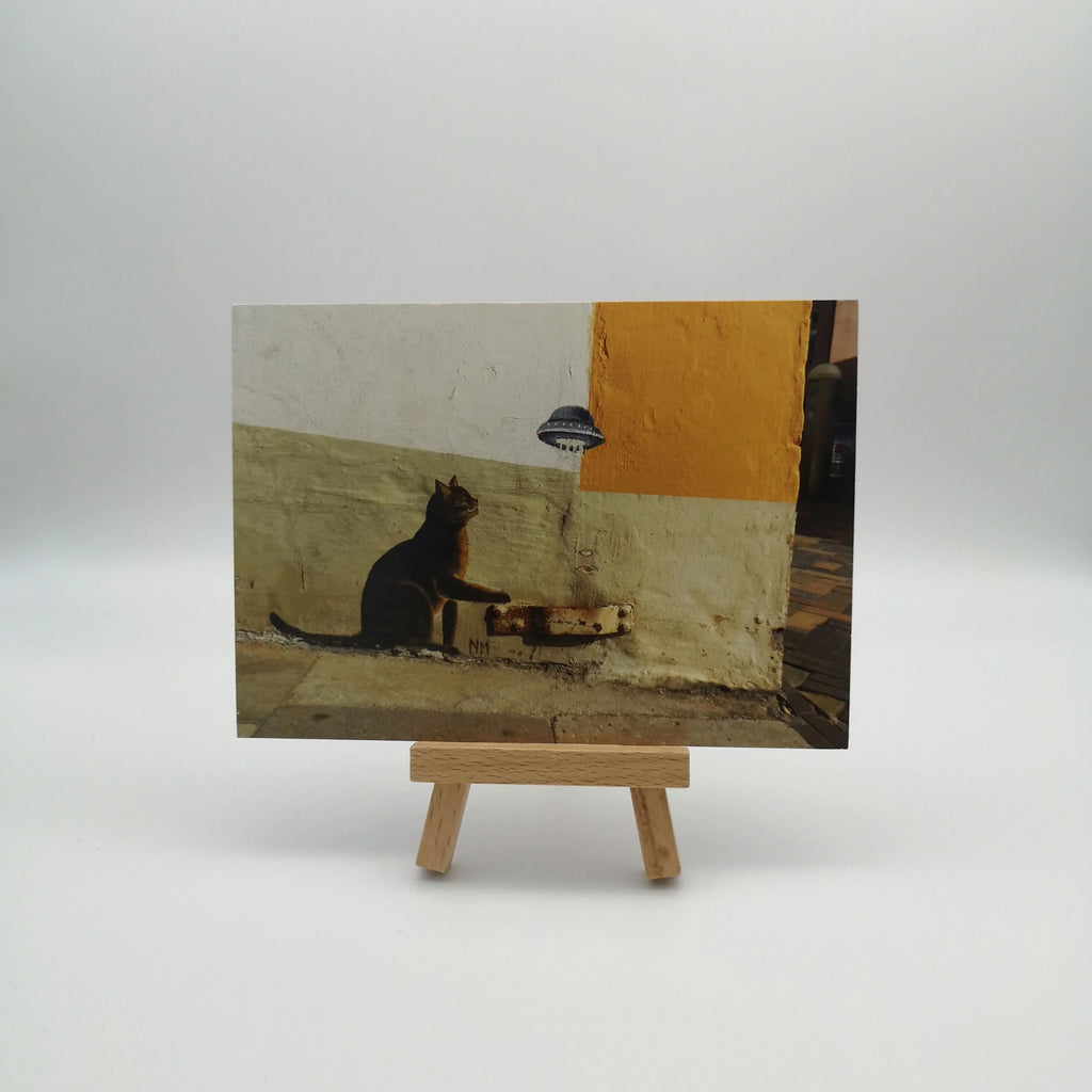 10er Streetart-Postkarten-Set "Galerie der Miezen" (A6) Sir Mittens