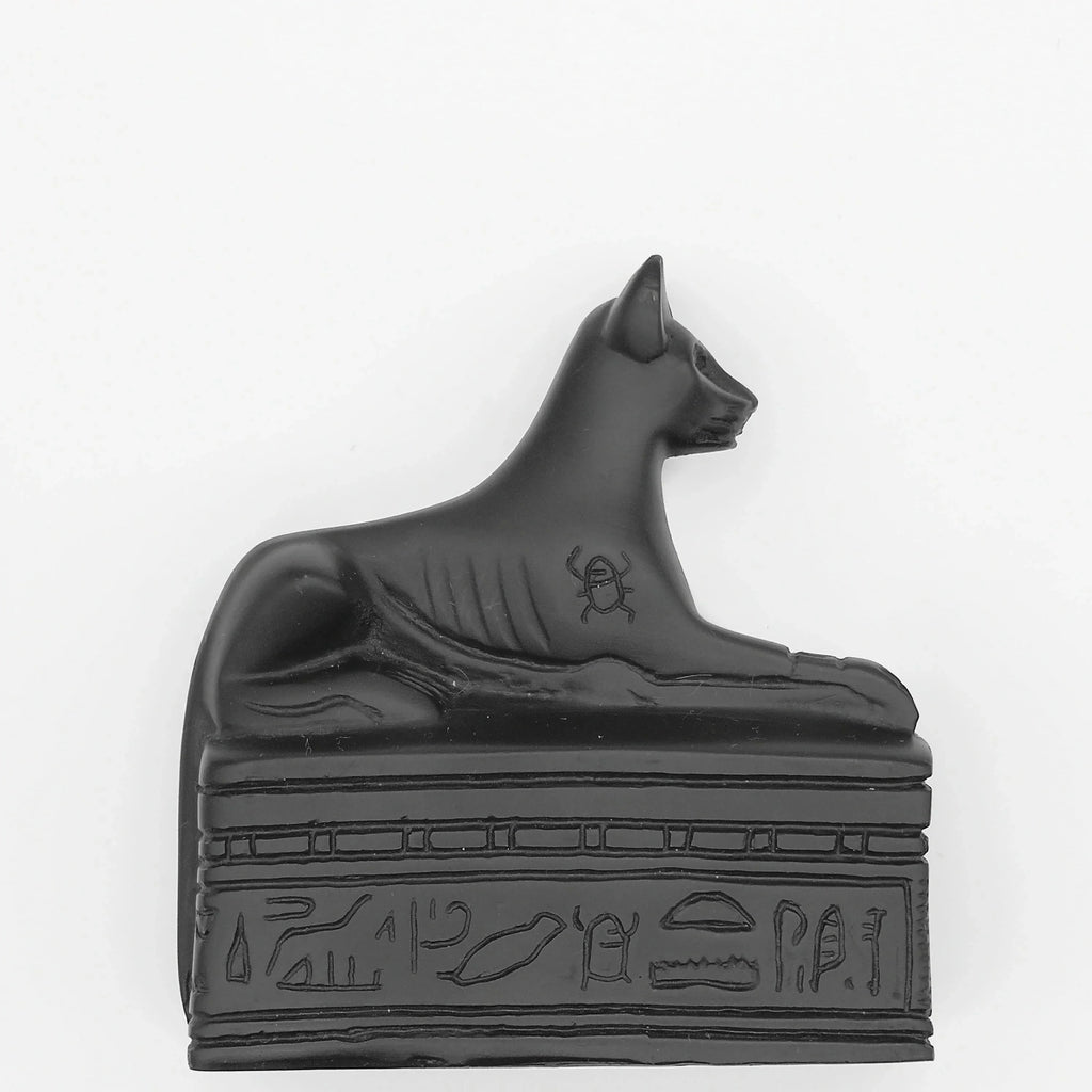 Ägyptische Katzengöttin Bastet Statue, 3 Varianten Sir Mittens