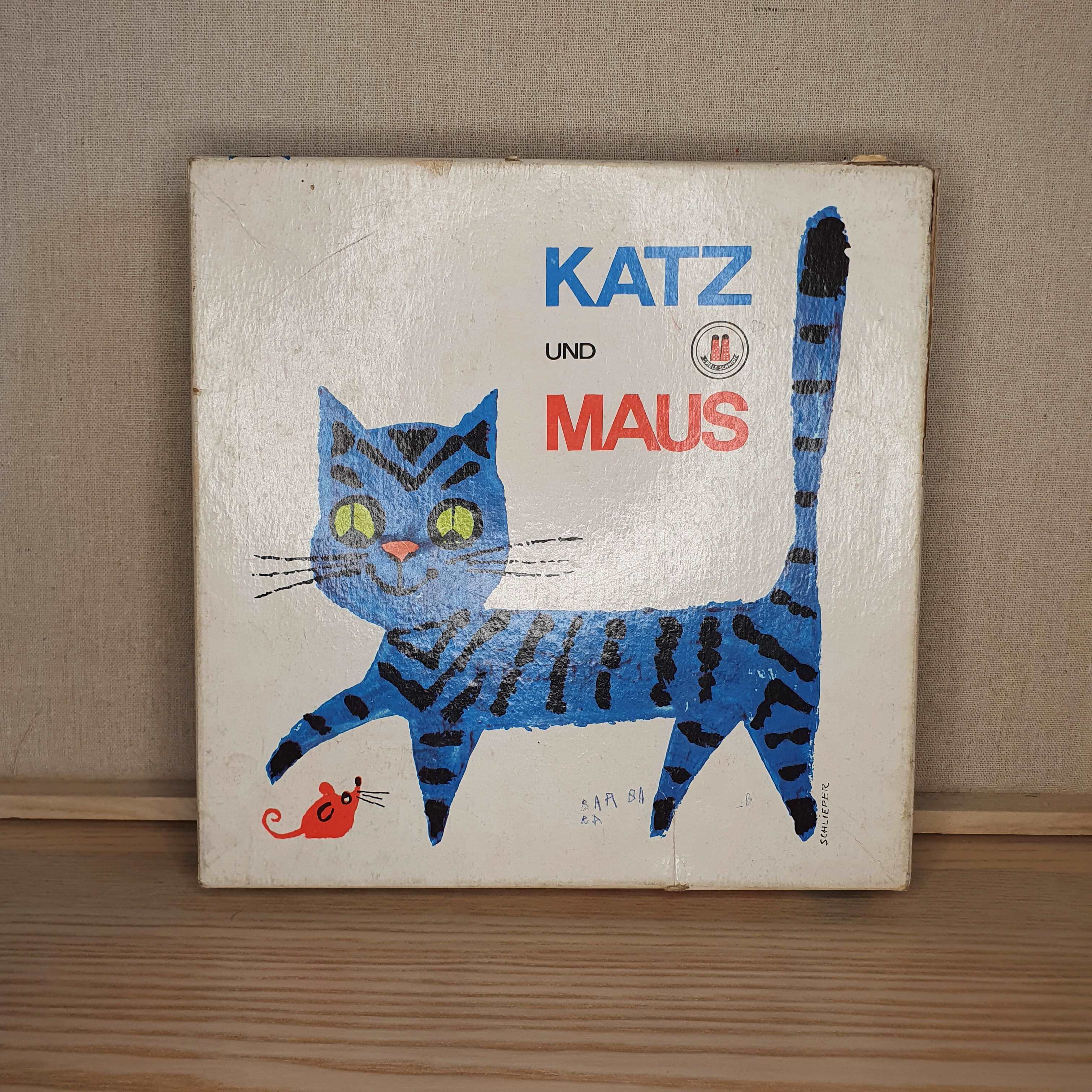 katz und maus spiel Altes Katz-und-Maus-Spiel, Schmidt, 70er Jahre | Sir Mittens