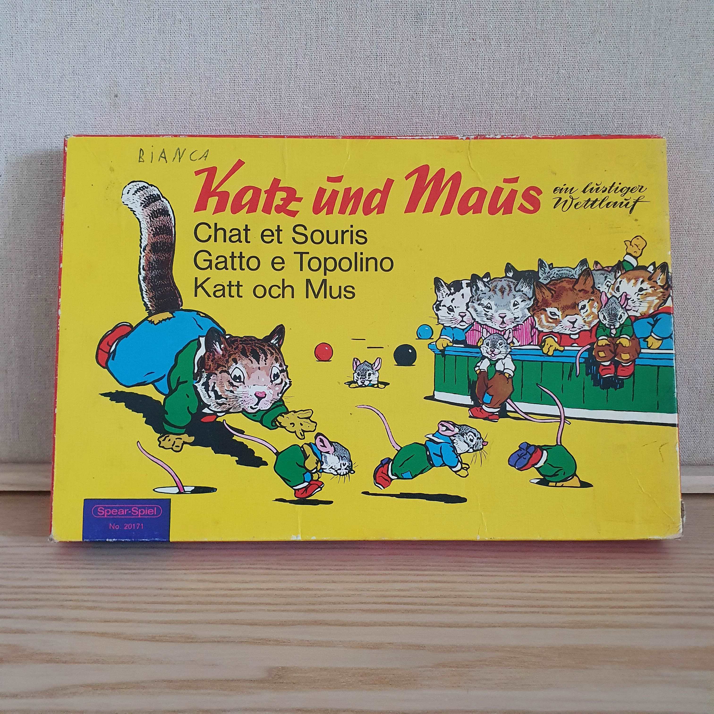 katz und maus spiel Antikes Brettspiel "Katz und Maus" von 1940 | Sir Mittens