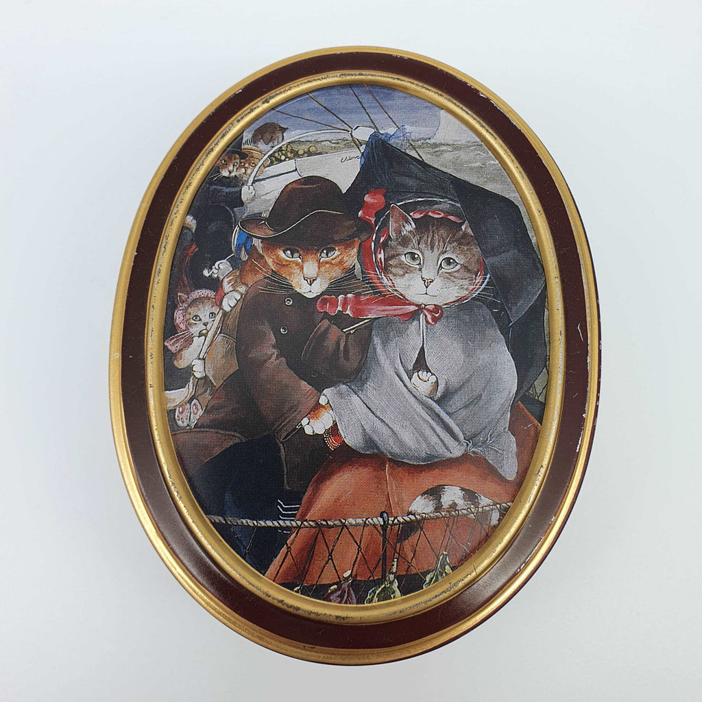 Englische Dose "The Cats Gallery" im Vintage-Stil Sir Mittens