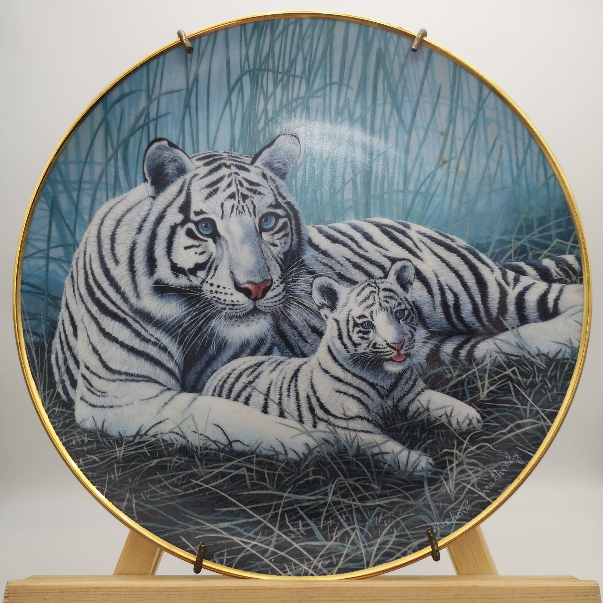 FranklinMintWeisseTigerSammelt 
