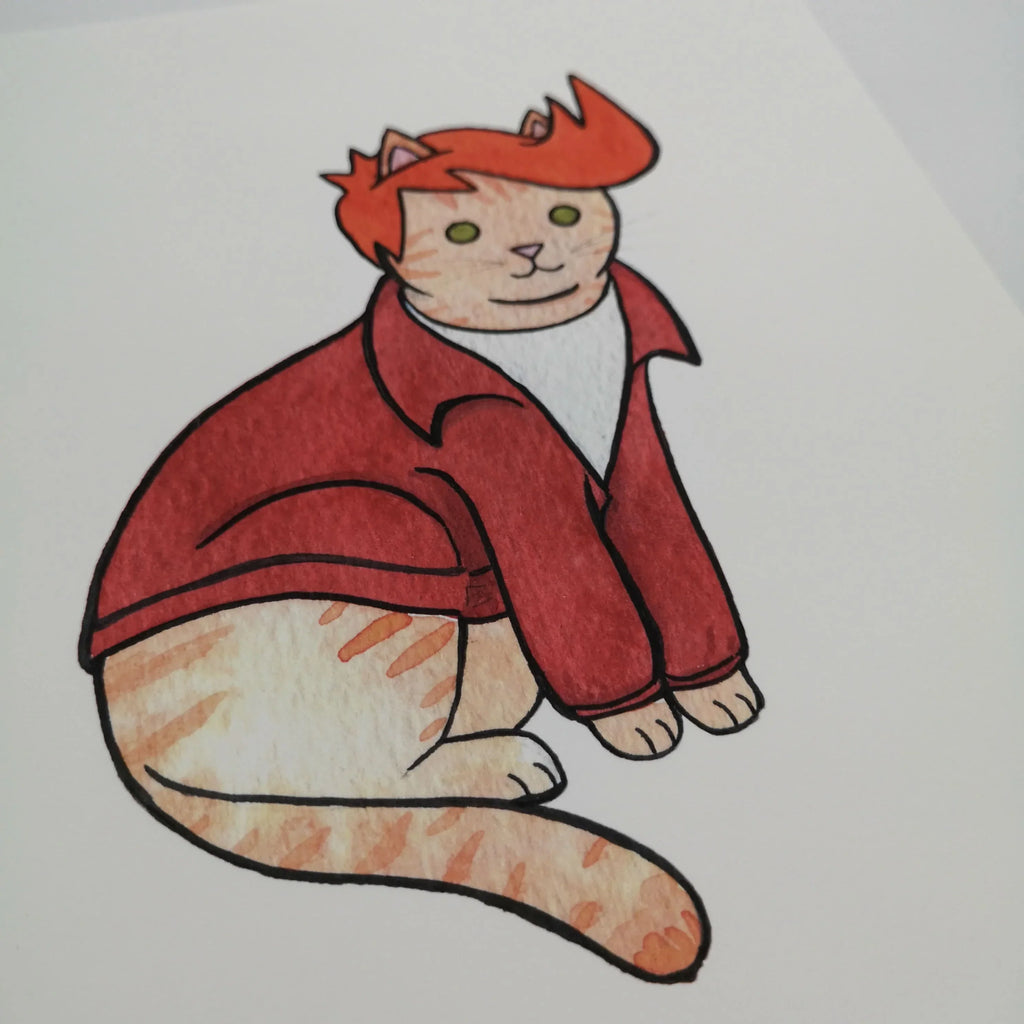 Giclée-Print "Future Cat" Sir Mittens