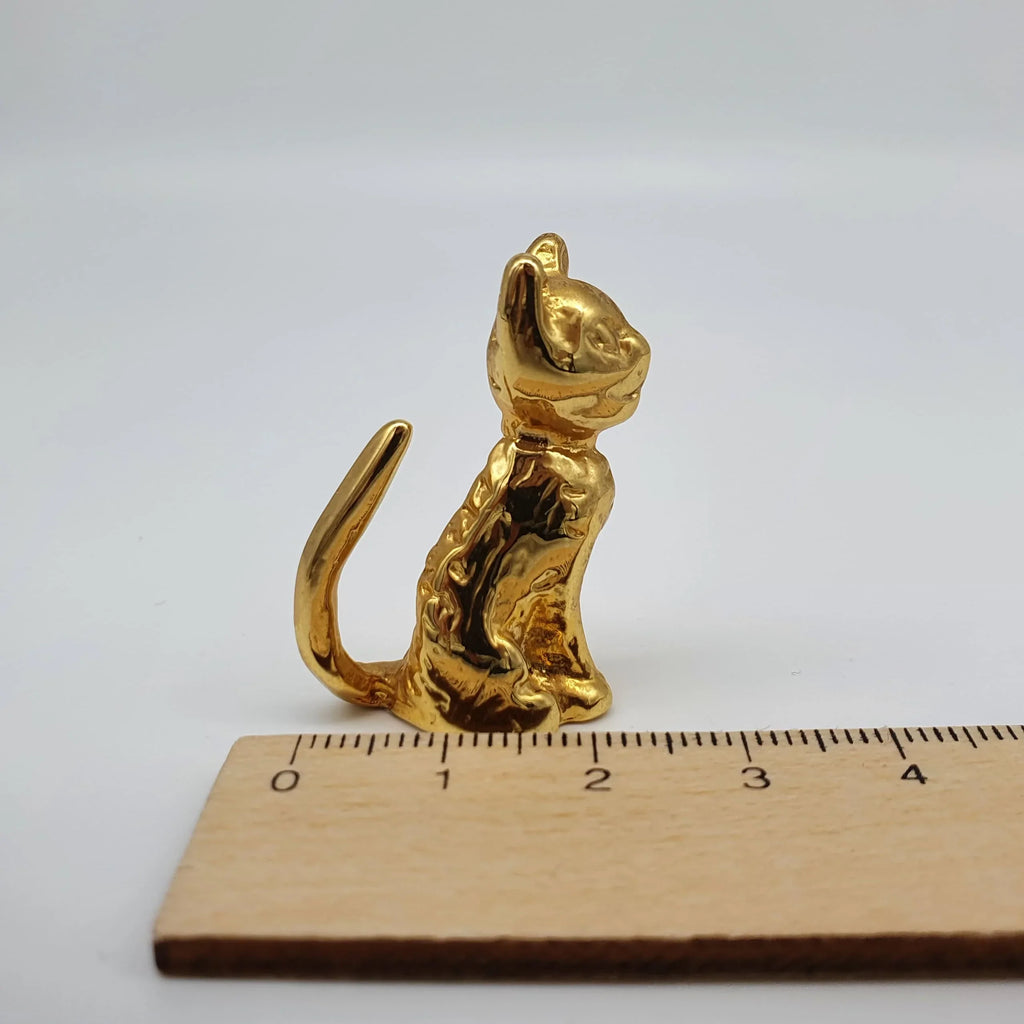 Goldene Messingkatzen, 2 Varianten Sir Mittens
