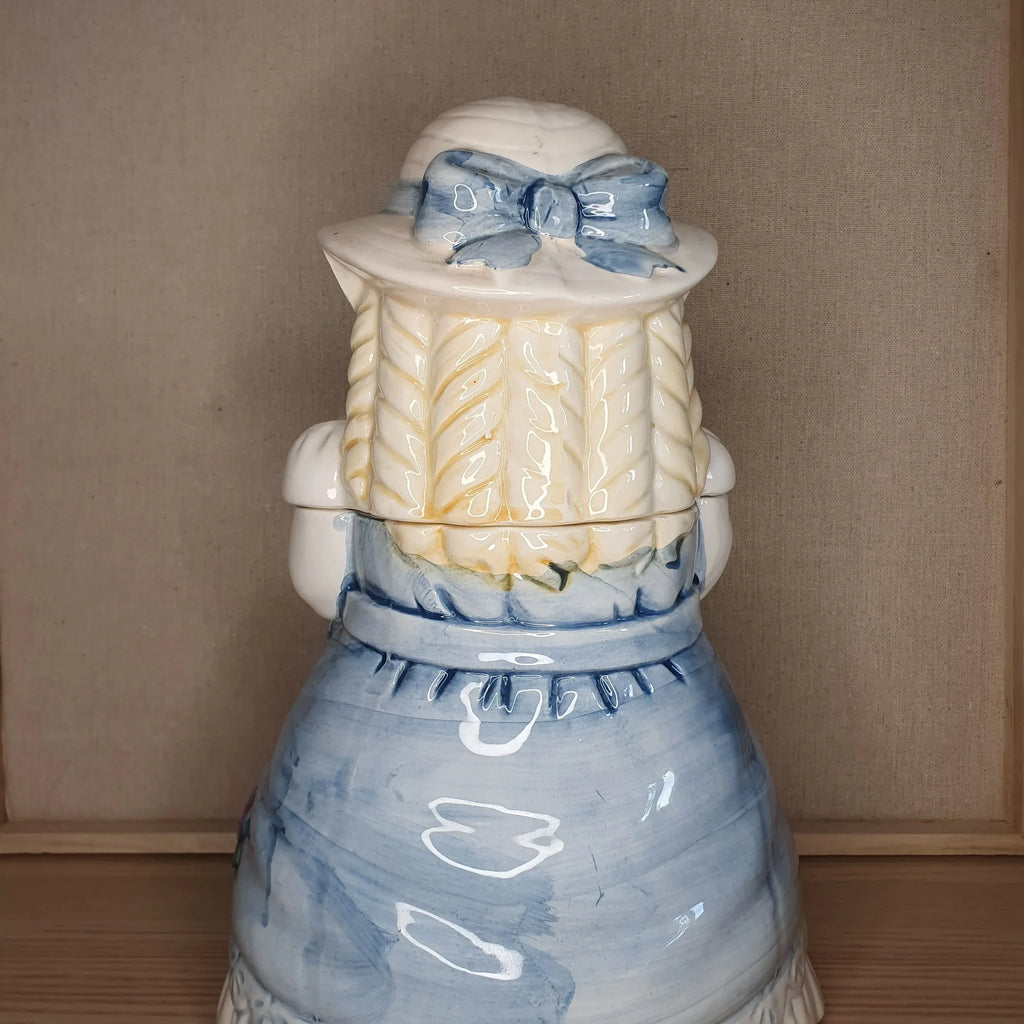 Große Keksdose "Katzendame" aus Porzellan, 21 x 32 cm Sir Mittens