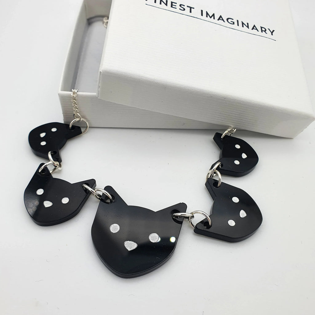 Halskette "Cat Lady", 2 Varianten Sir Mittens