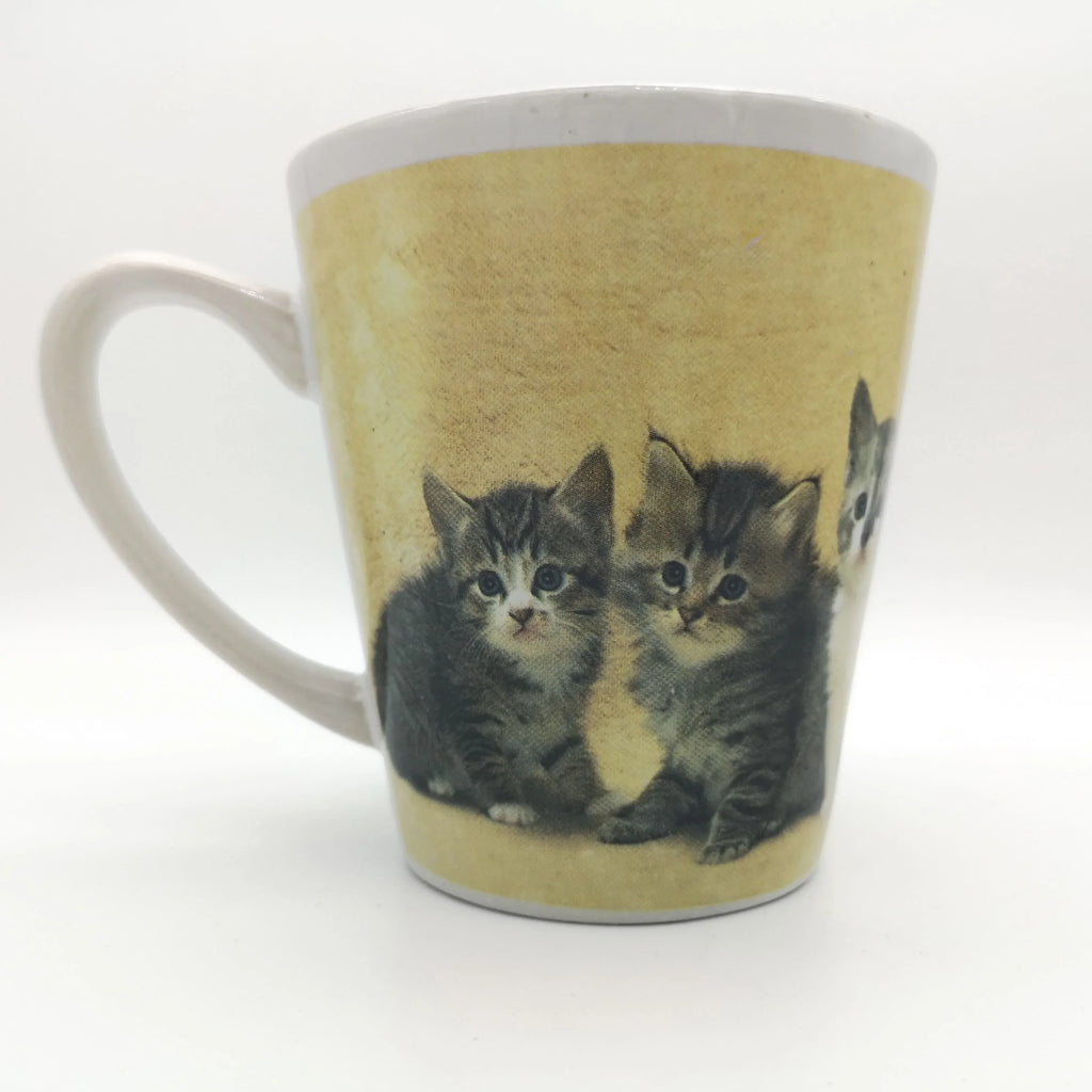 Kaffeetassen mit Katzenmotiven, 4 Varianten Sir Mittens